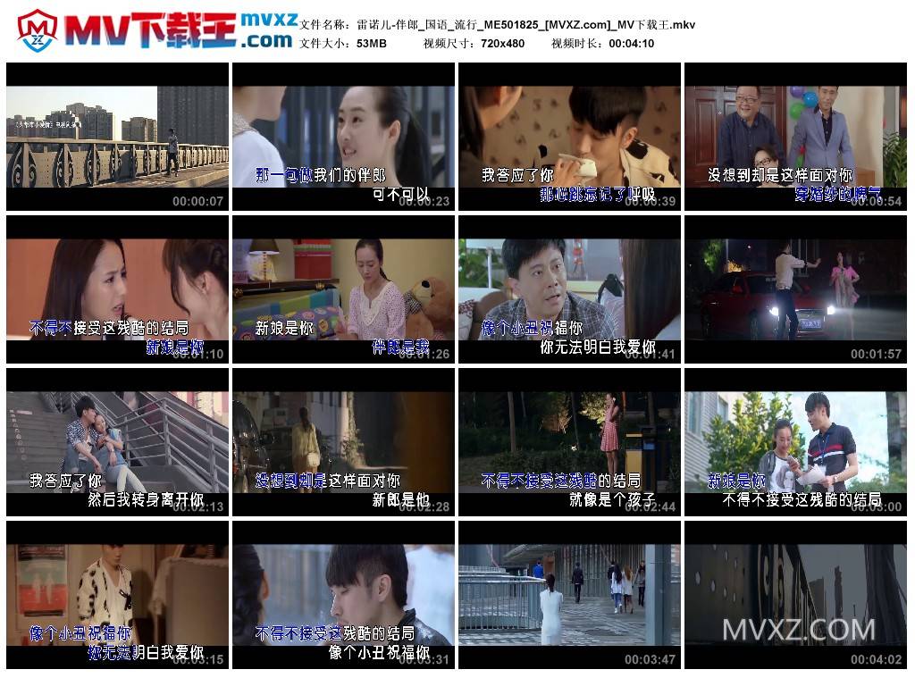 雷诺儿-伴郎_国语_流行_ME501825